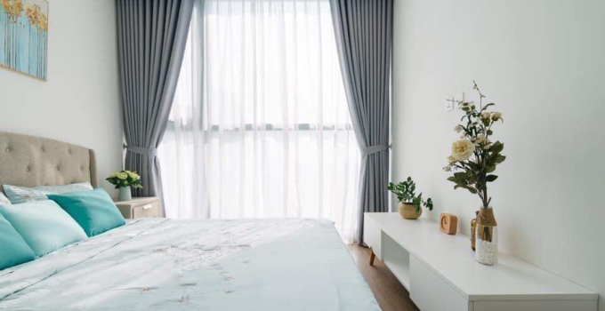 Thi công rèm vải 2 lớp chống nắng 100% tại TP. HCM